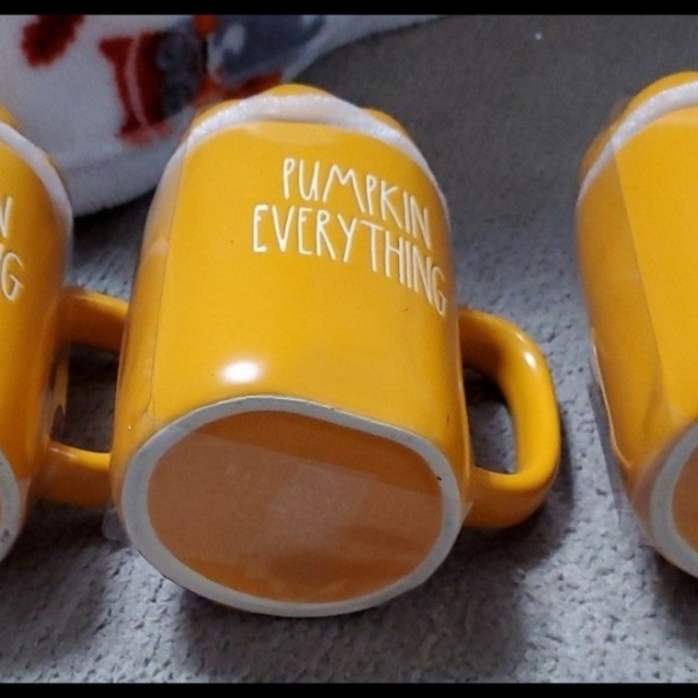 Pumpkin Everything Rae Dunn Mugs